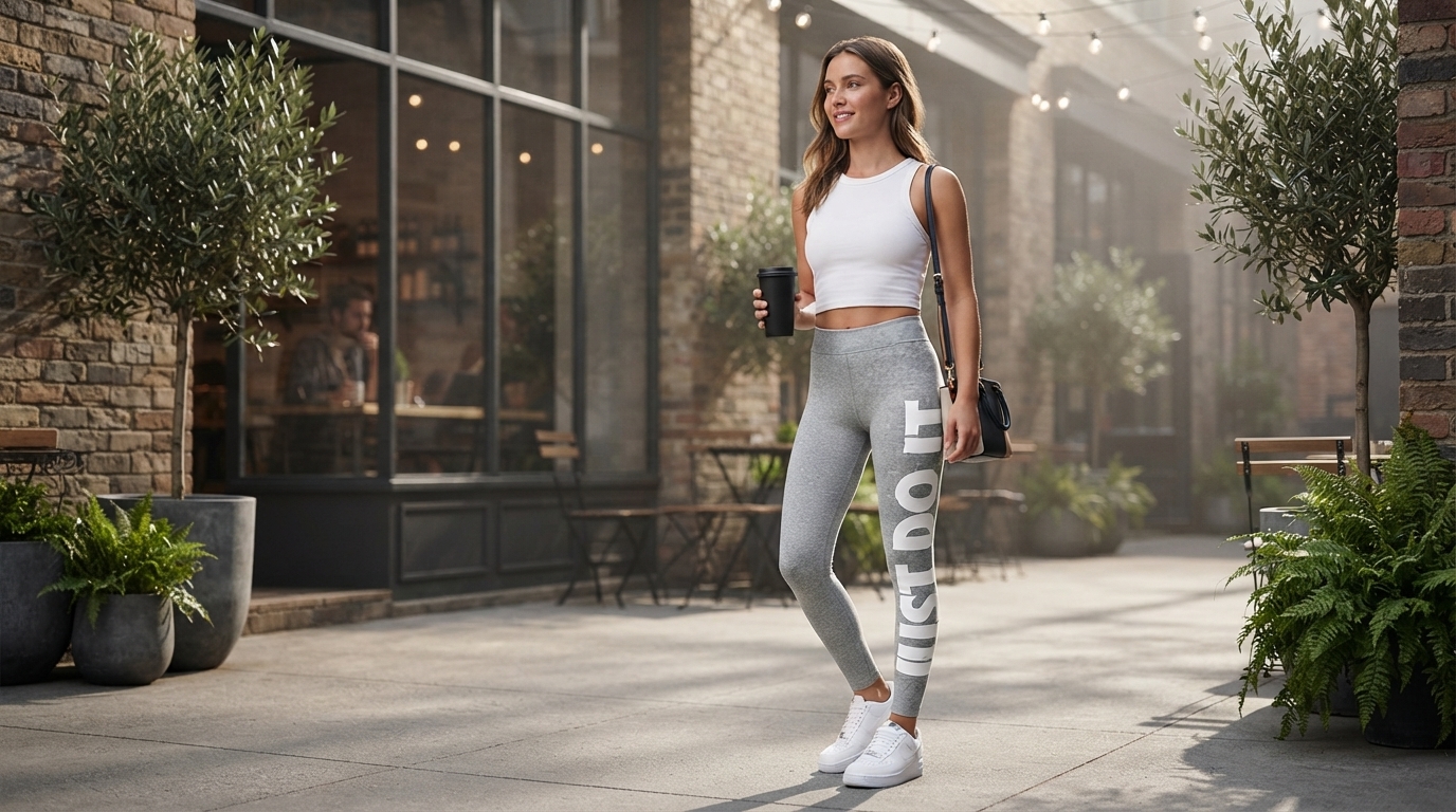 Nike Women’s Grey Printed Leggings: Fit, Style, Value